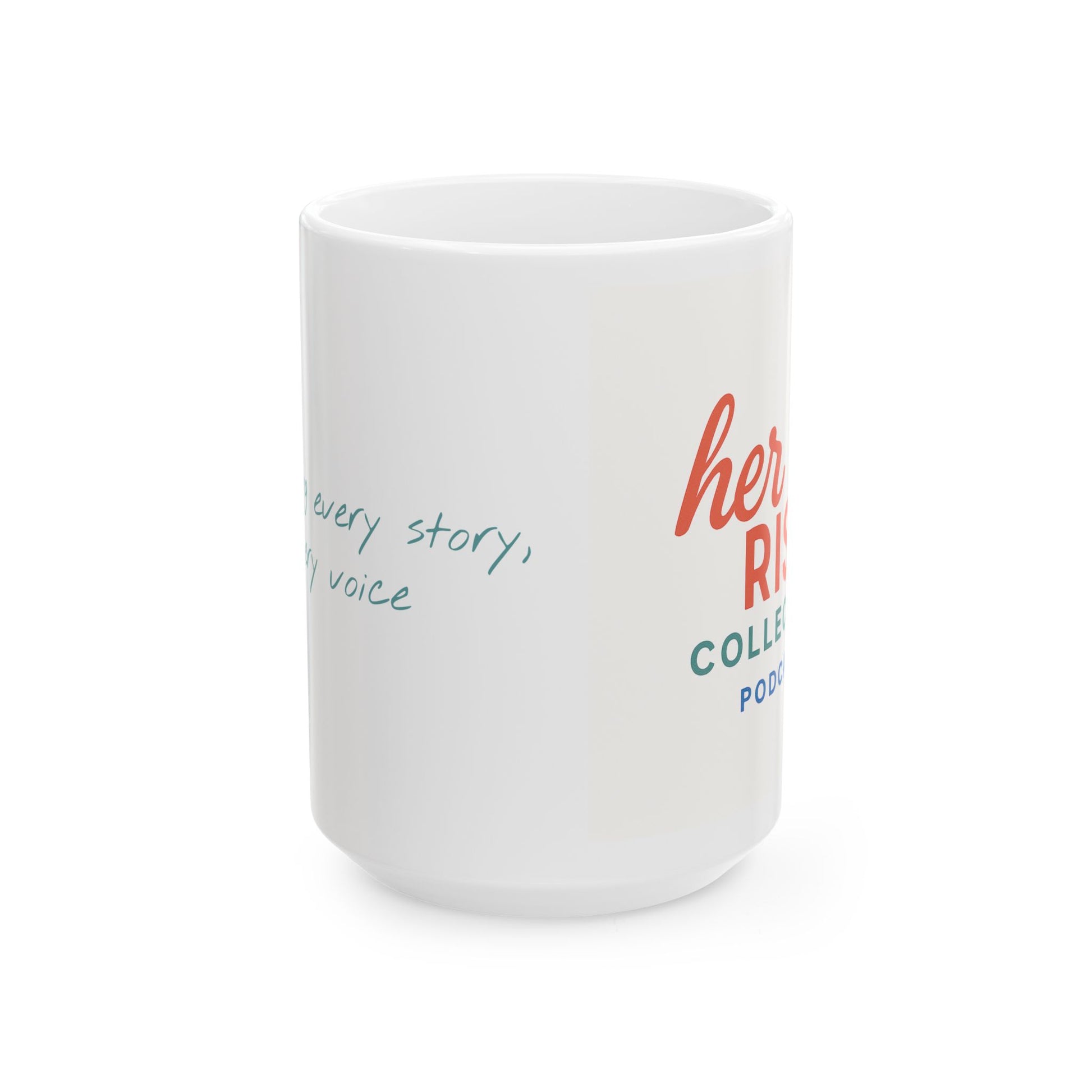 Inspirational Ceramic Mug, Uplifting Pottery Cup, Supportive Coffee Cup, Motivational Drinkware, Perfect Gift for Friends