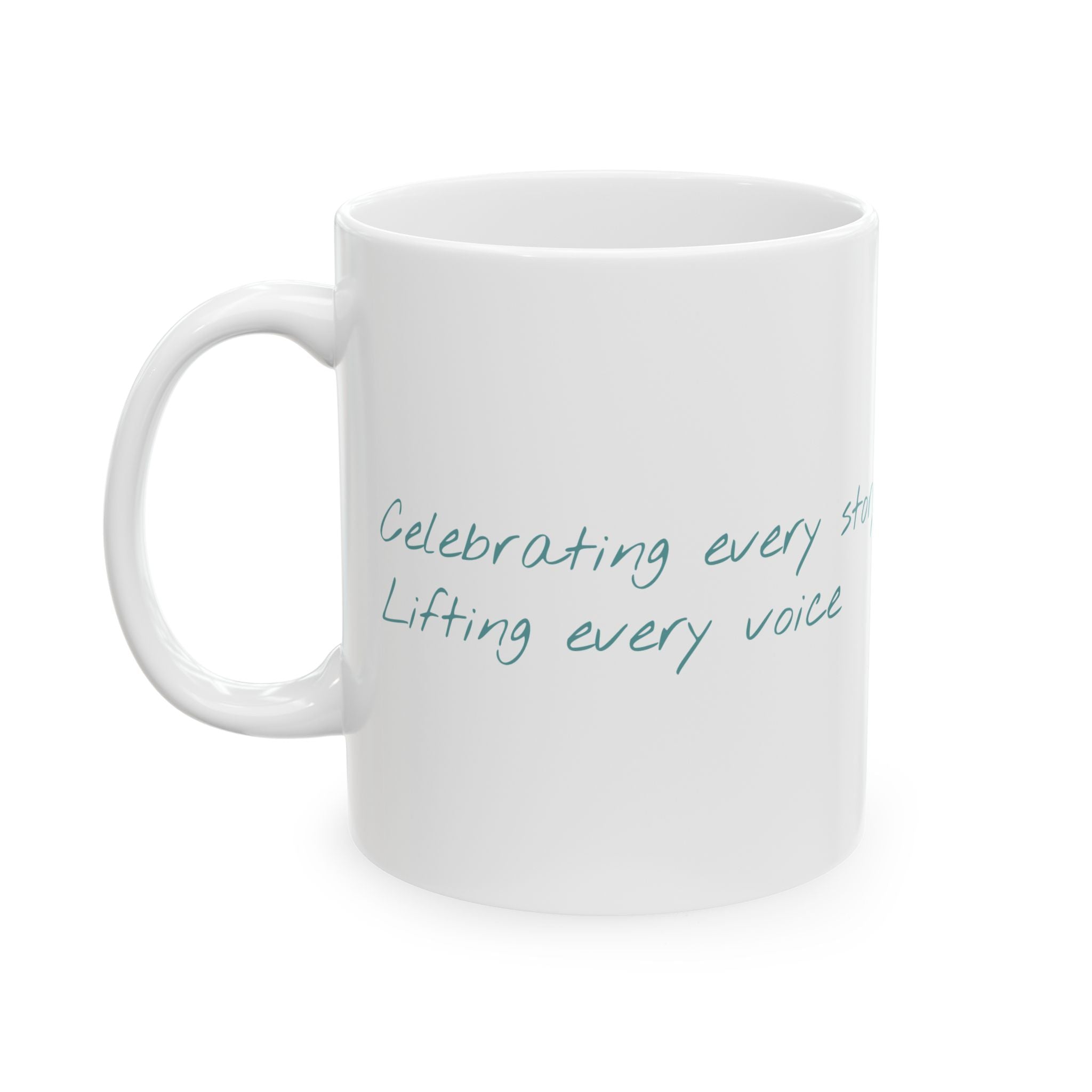 Inspirational Ceramic Mug, Uplifting Pottery Cup, Supportive Coffee Cup, Motivational Drinkware, Perfect Gift for Friends