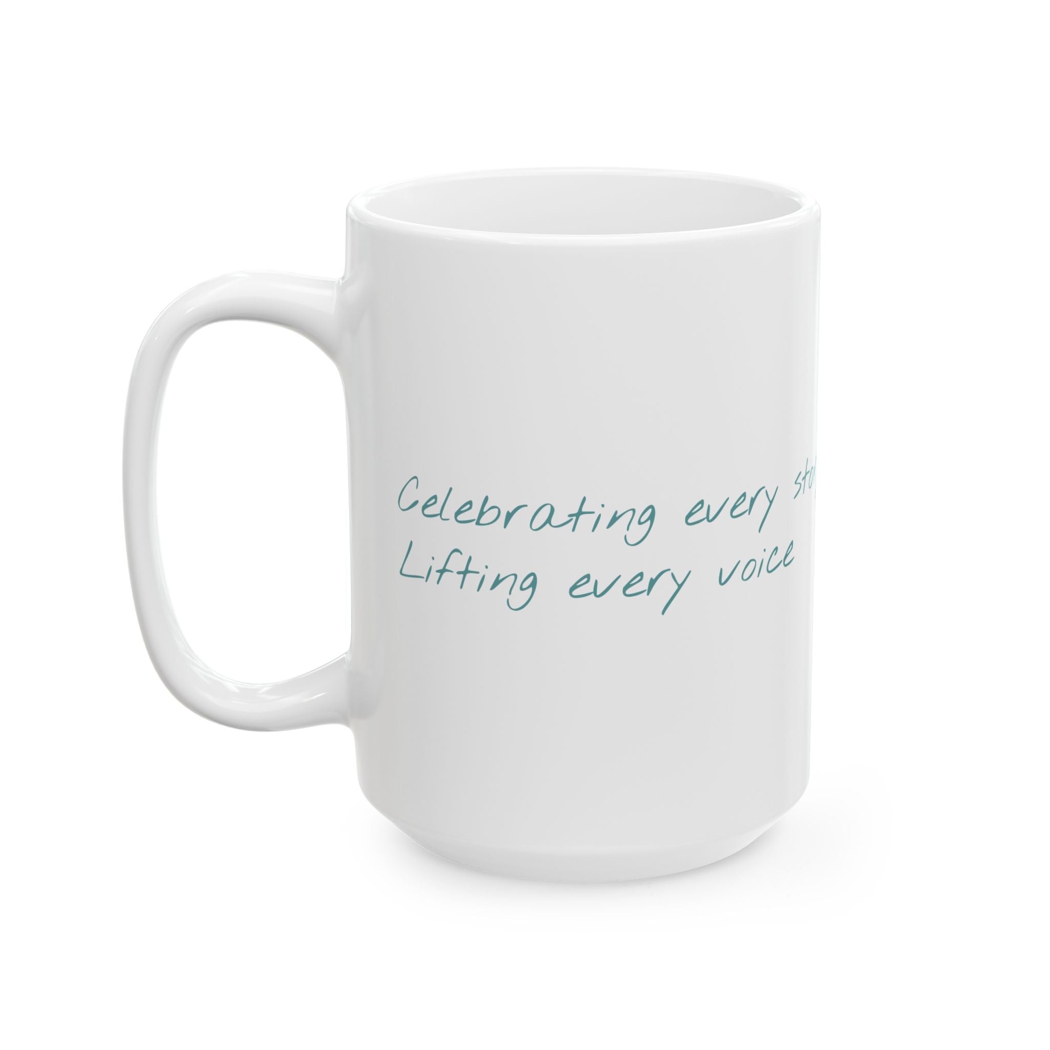 Inspirational Ceramic Mug, Uplifting Pottery Cup, Supportive Coffee Cup, Motivational Drinkware, Perfect Gift for Friends